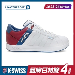 K-SWISS Lundahl WP防水系列 時尚運動鞋-女-白/藍/紅