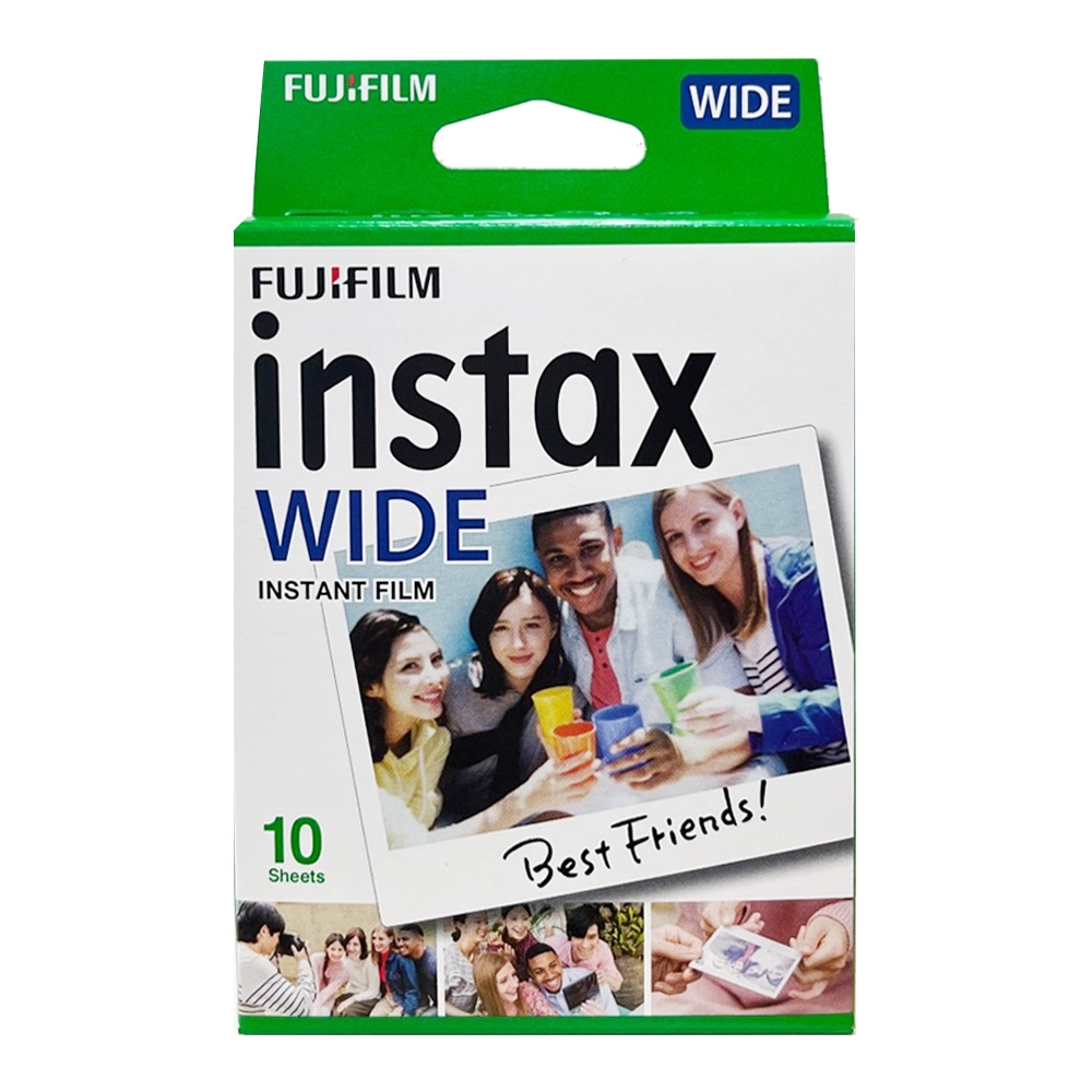 5入裝 FUJIFILM instax WIDE 寬幅拍立得系列 空白底片