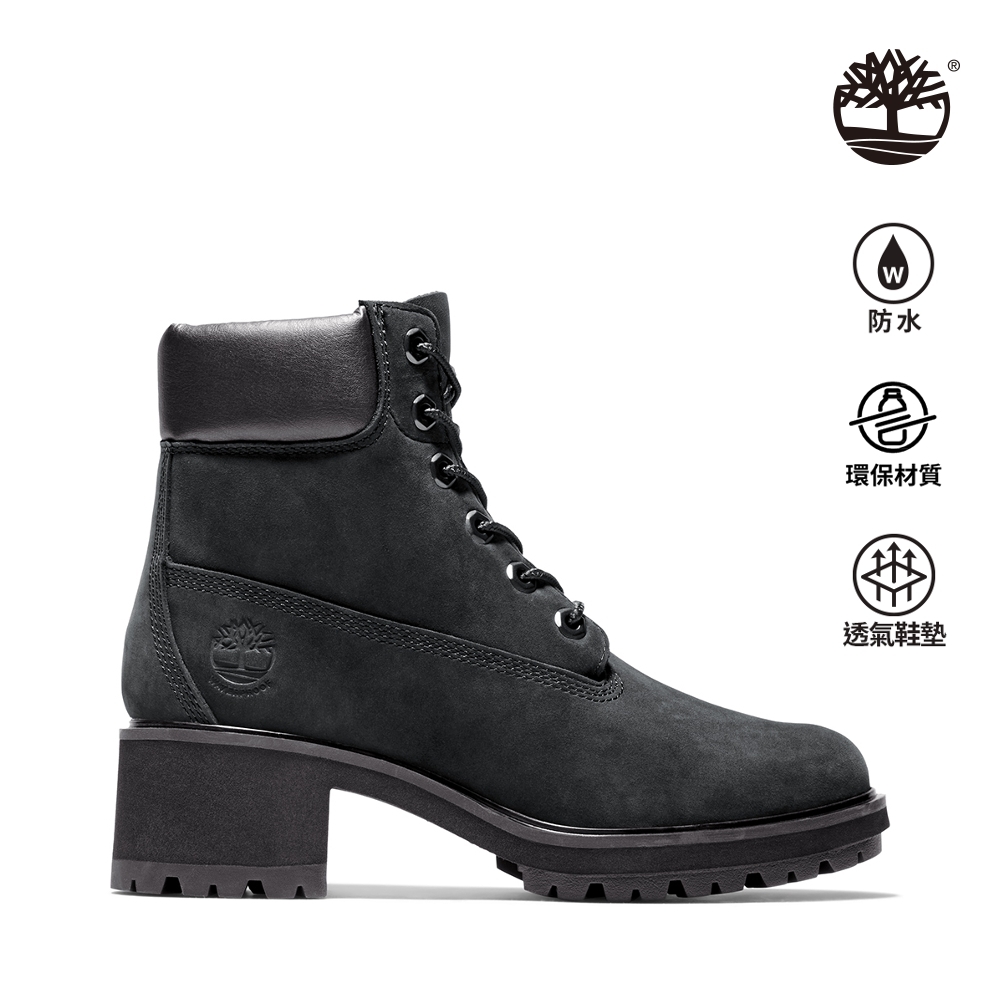 Timberland 女款黑色防水六吋靴|A25C4001