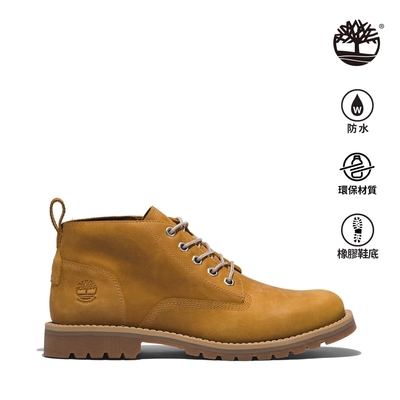 timberland 男款小麥色防水中筒靴|a2akt231