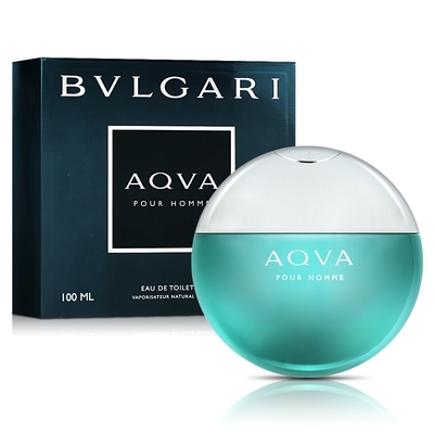 BVLGARI寶格麗 AQVA 水能量男性淡香水100ml-專櫃公司貨