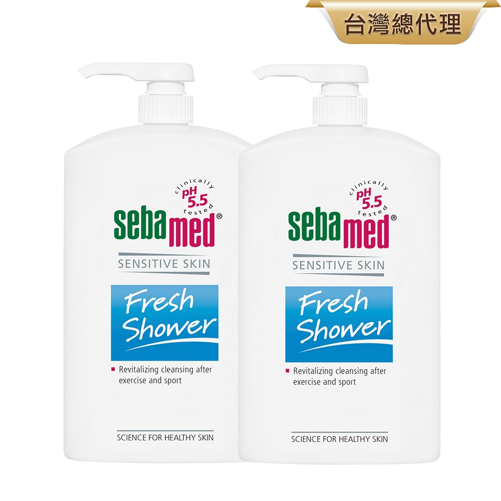 (2入組)sebamed施巴 運動麝香沐浴乳1000ml