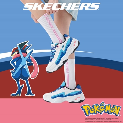 SKECHERS 女休閒 寶可夢