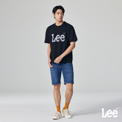 Lee 男款 涼感 902 牛仔短褲 深藍洗水｜Modern/Jade Fusion