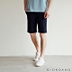 GIORDANO 男裝素色修身百慕達短褲-66 標誌海軍藍 product thumbnail 1