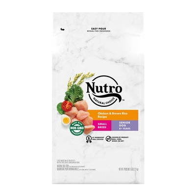 Nutro 美士 全護營養 小型高齡犬關節保健配方(農場鮮雞+糙米)5磅 2包