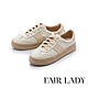 FAIR LADY 軟實力 經典免綁帶厚底休閒鞋 亞麻(502487) product thumbnail 1