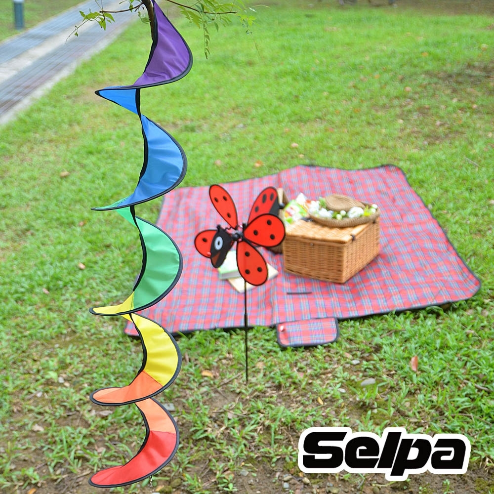 韓國SELPA 繽紛飾品-七彩風條