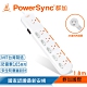 【PowerSync 群加】六開六插安全防雷防塵延長線 / 1.8m(TS6X9018) product thumbnail 1