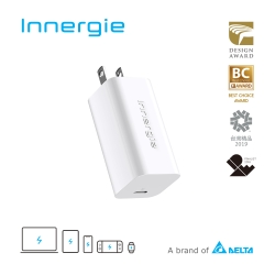 Innergie 60C Pro (摺疊版) 60瓦 USB-C 萬用充電器