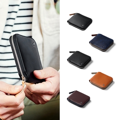 澳洲Bellroy - Zip Wallet 植鞣皮RFID 拉鍊短夾 原廠授權經銷