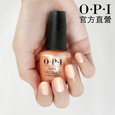 OPI 高跟鞋請準備 經典指甲油-NLP004．小黑蓋/夏日法則系列指彩/柔和桃/美甲彩繪/官方直營