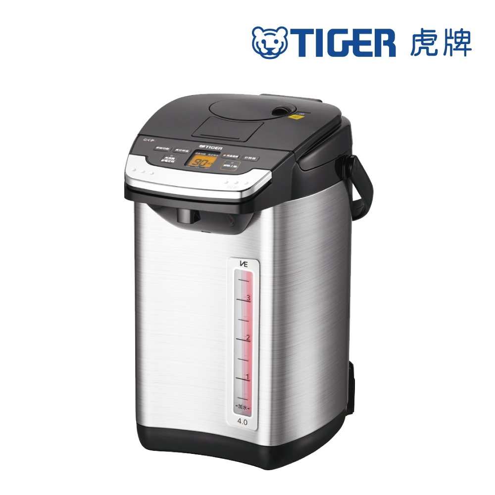 日本製 Tiger虎牌ve節能電動及氣壓式4 0l真空熱水瓶 Pig A40r 3 1 4l熱水瓶 Yahoo奇摩購物中心