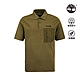 Timberland 男款深橄欖色 TimberCHILL TM 科技短袖Polo衫|A2NAX302 product thumbnail 1