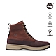 Timberland 男款酒紅色全皮防水休閒靴|A5XUDC60 product thumbnail 1