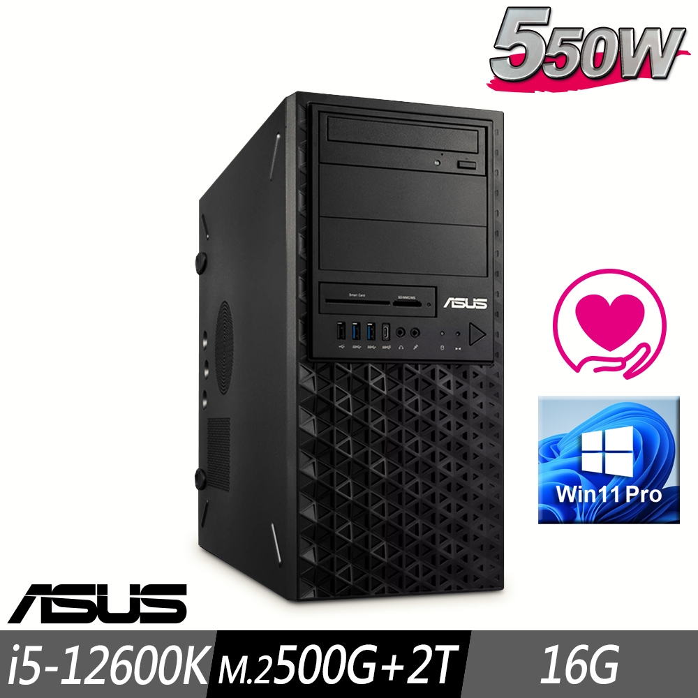 ASUS 華碩 WS760T 工作站 i5-12600K/16G/M.2-500GB+2TB/W11P