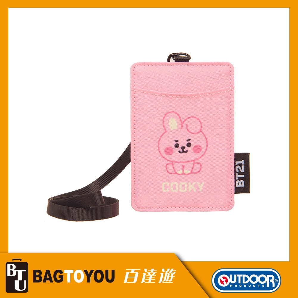 宇宙明星BT21-BABY寶寶卡片套-COOKY-粉紅色 ODBT20D13PK