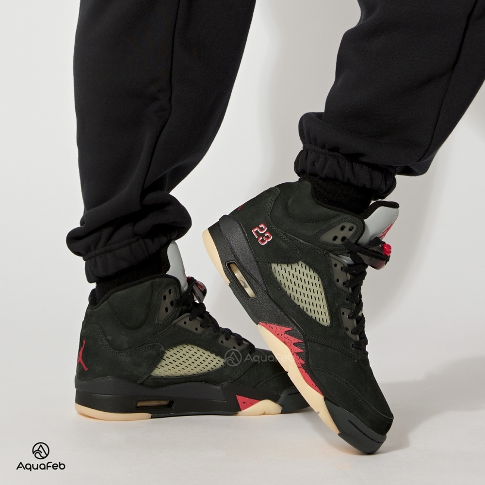 Nike Wmns Air Jordan 5 Retro GTX 女鞋黑色AJ5 運動籃球鞋