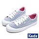 Keds CREW KICK 經典半月帆布綁帶休閒鞋-淺藍 product thumbnail 1