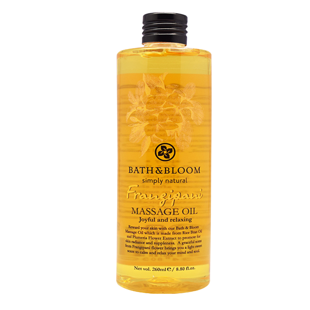 Bath & Bloom 雞蛋花臉部及身體按摩油 260ml