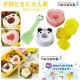 Kiret 日本廚房貓熊 愛心 小花 贈小鏟子 卡通飯糰模具3入壽司飯糰模具 product thumbnail 1