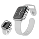 刀鋒Edge系列 Apple Watch Series SE/6/5/4 (44mm) 鋁合金雙料保護殼 保護邊框(星空銀) product thumbnail 1