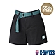 K-SWISS 55TH WOVEN SHORTS W/BELT棉質休閒短褲-女-黑 product thumbnail 1