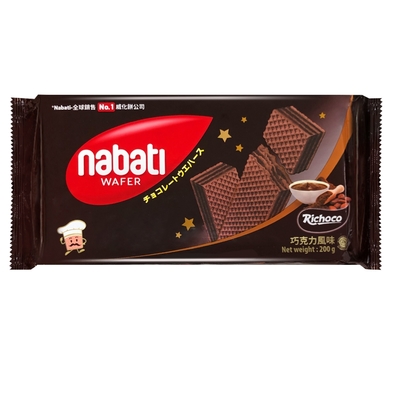 (活動)麗巧克 Nabati巧克力威化餅(200g)