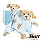 STEIFF Good Night Dog 晚安狗狗 寶寶彌月禮盒 安撫巾&玩偶 product thumbnail 1