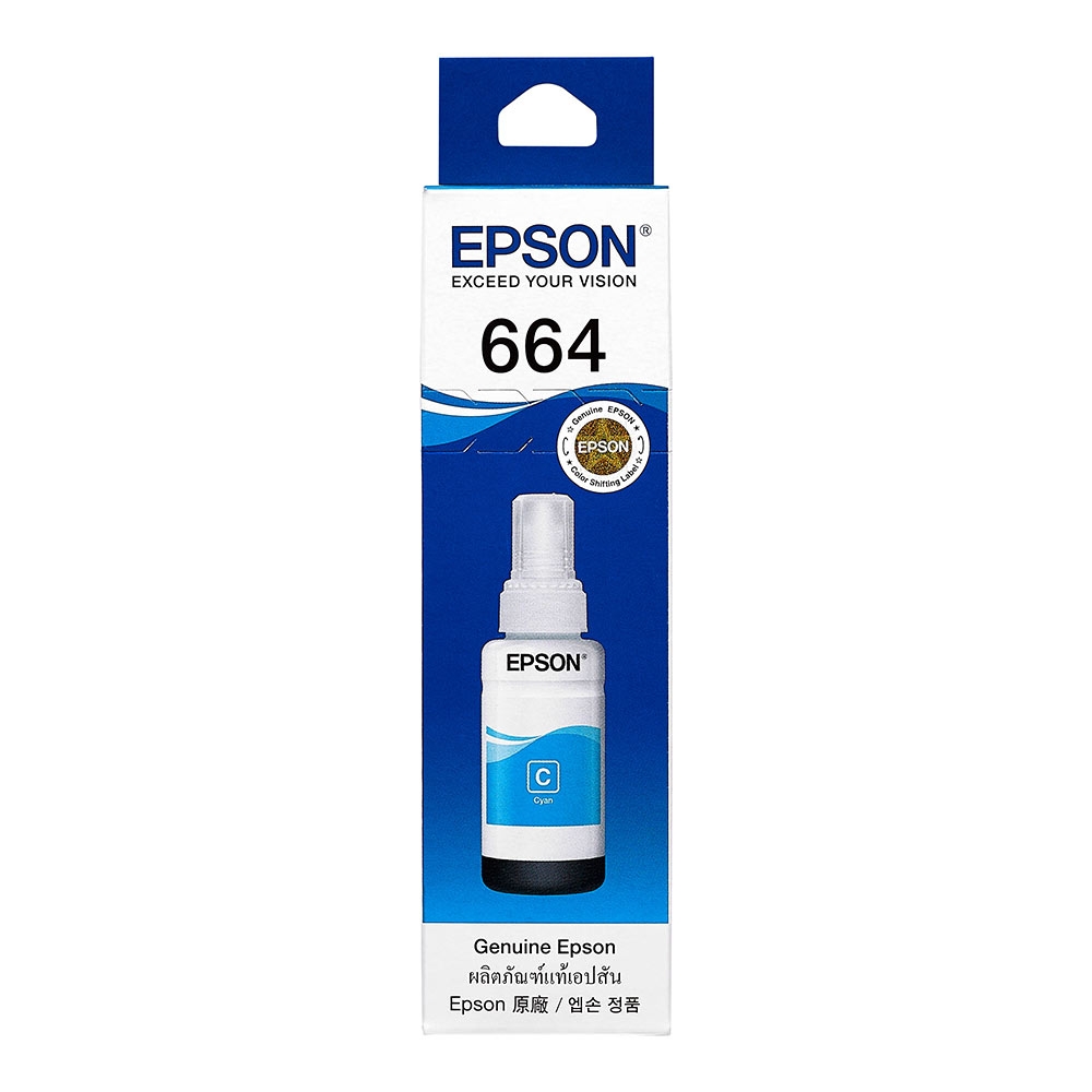 EPSON L100/L200 T664200 原廠藍色墨水匣