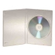 DigiStone 單片裝超優精裝軟盒DVD盒 白色透明 50PCS product thumbnail 1