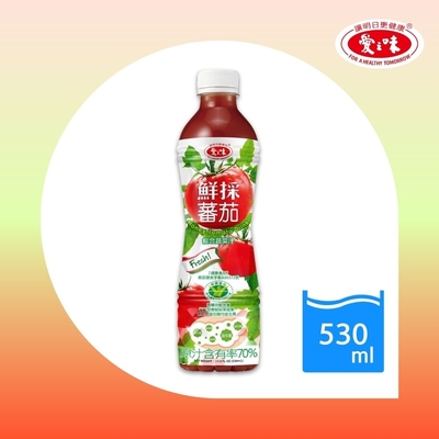 【愛之味】鮮採蕃茄汁Oligo腸道保健530ml(24入/箱)