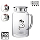 (買一送一)【美國康寧】PYREX SNOOPY黑白復刻耐熱玻璃壺1450ml product thumbnail 1