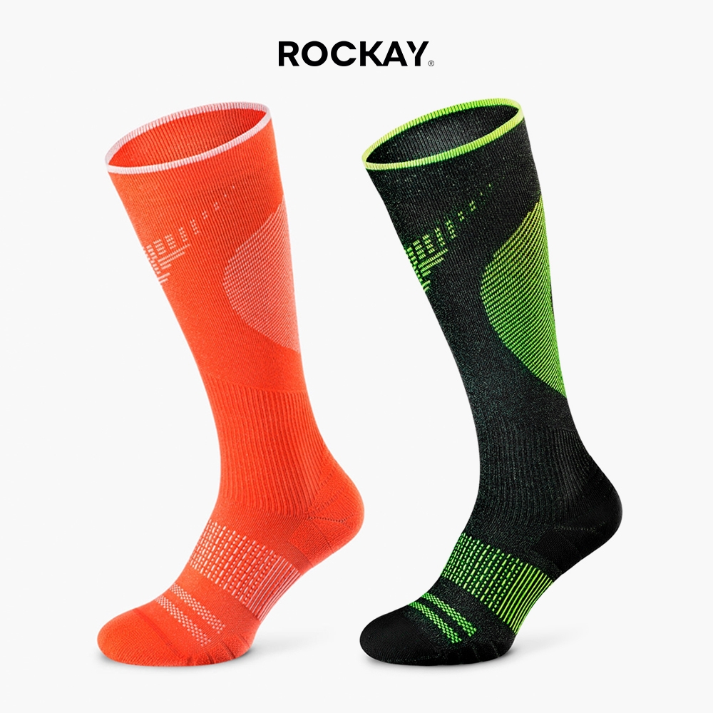 【ROCKAY】Vigor 長筒運動機能壓縮襪 - 兩色可選