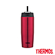 THERMOS 膳魔師不鏽鋼真空吸管隨行瓶0.47L(TS403)-PK(深粉紅色) product thumbnail 1