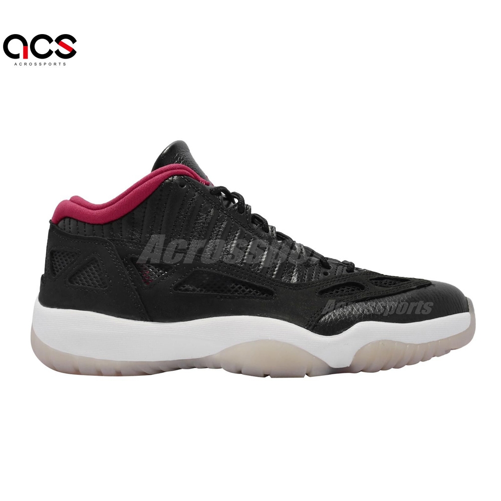 Nike Air Jordan 11 Retro Low 男鞋籃球鞋經典復刻喬丹練習鞋Bred 黑紅