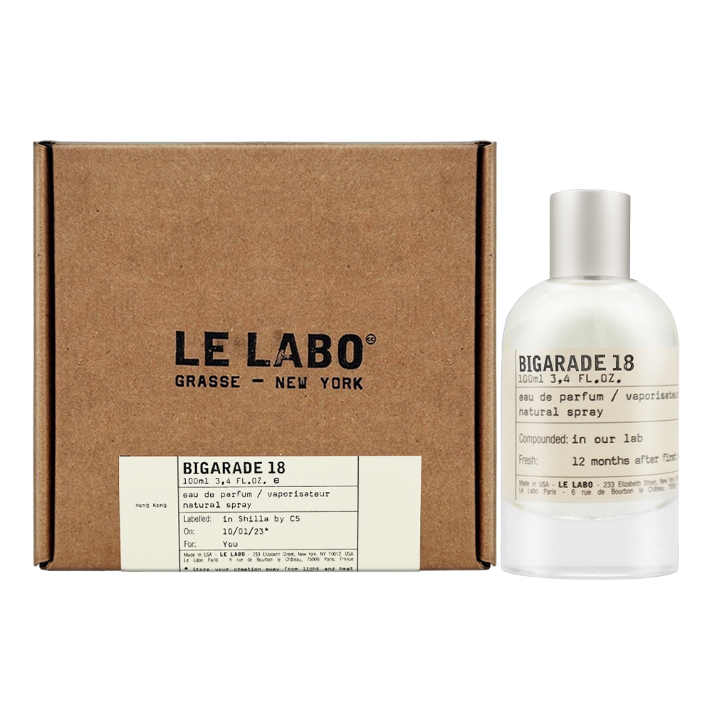 城市限定-香港★LE LABO BIGARADE 酸橙18 淡香精 100ml