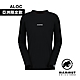 【Mammut 長毛象】QD Logo Print Longsleeve T-Shirt AF Men 快乾LOGO長袖T恤 黑色PRT1 男款 #1016-01030 product thumbnail 1