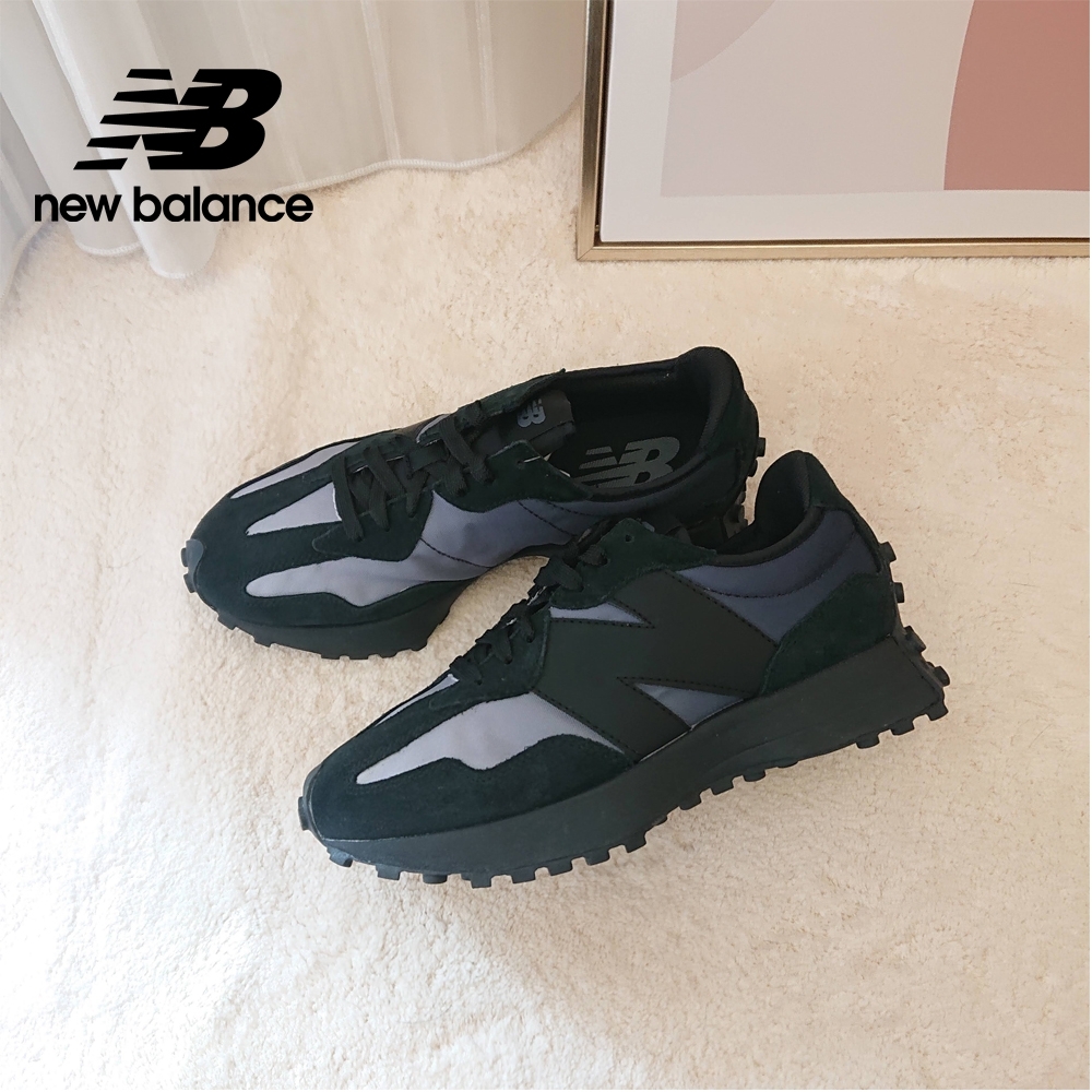 [New Balance]復古運動鞋_中性_黑色_MS327SB-D楦