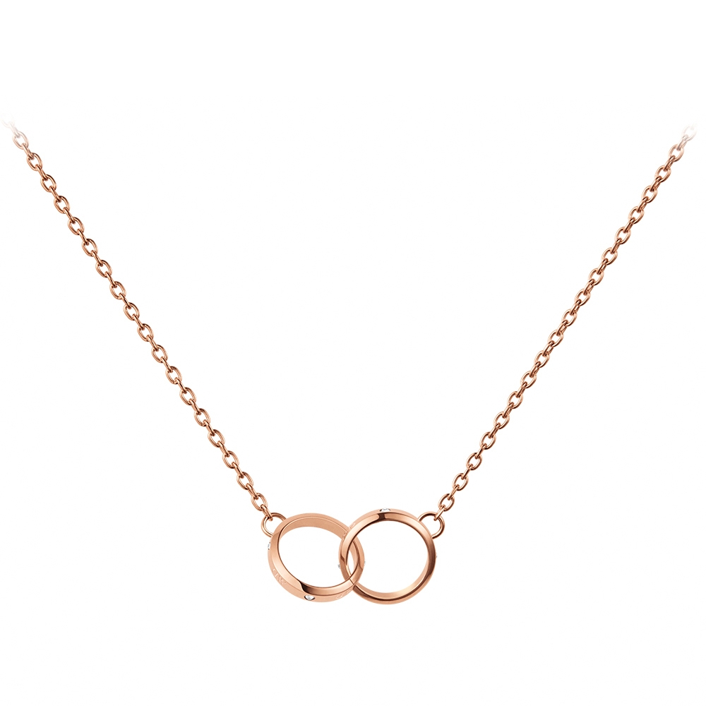 Daniel Wellington DW 項鍊Classic Lumine Necklace-星辰系列小雙環