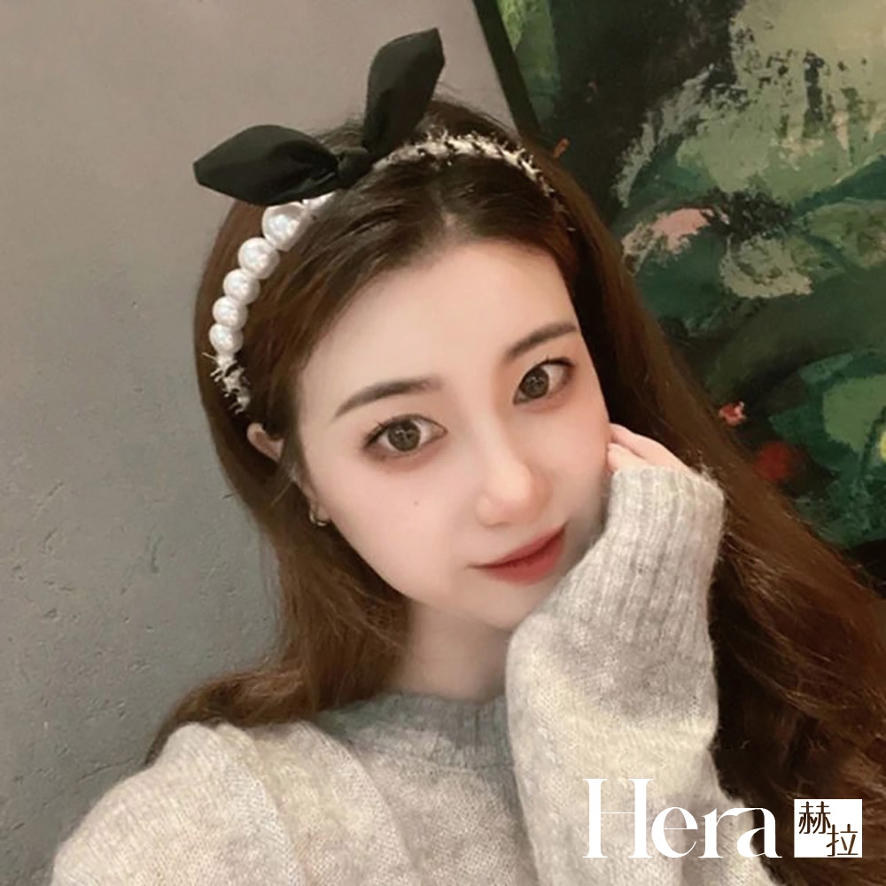 【Hera 赫拉】小香風兔耳多造型髮箍 H111021617