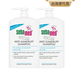 (2入組)sebamed施巴 油性洗髮乳1000ml