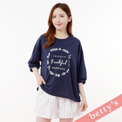 betty’s貝蒂思　氣質款條紋壓摺短褲(白色)