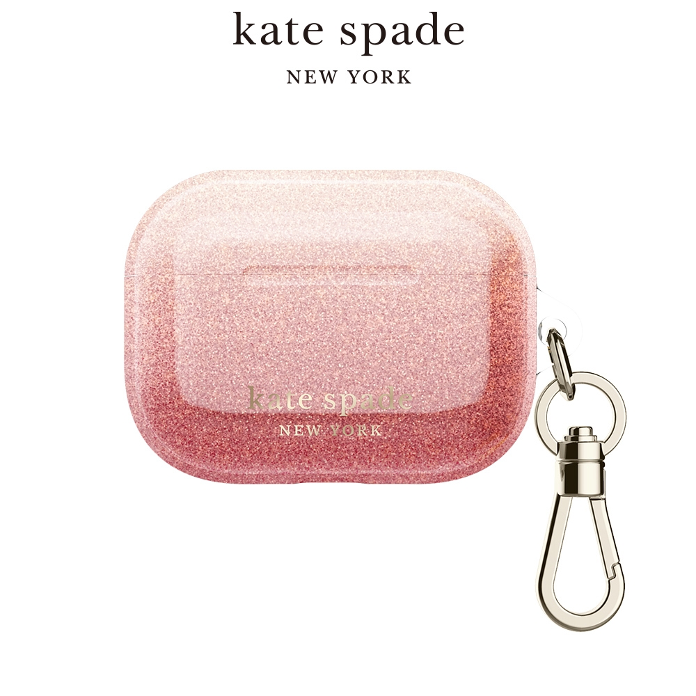 【kate Spade】AirPods Pro 保護殼/套-漸層紅