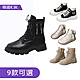 [時時樂限定]【KEITH-WILL時尚鞋館】-秋冬韓國設計靴獨家特惠組A(短靴/馬丁靴/襪靴/切爾西靴) product thumbnail 1