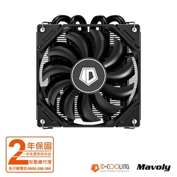 ID-COOLING IS-40X 四導管CPU風扇 薄型PWM溫控下吹式風冷散熱器