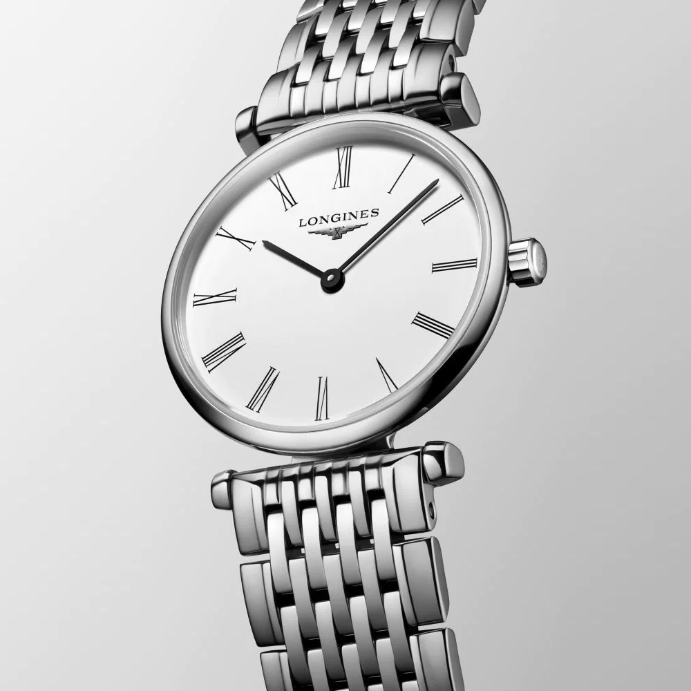 LONGINES 浪琴 官方授權 嘉嵐超薄永恆經典女錶 年終送禮-24mm L4.209.4.11.6