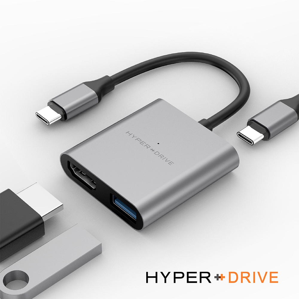 HyperDrive 3-in-1 USB-C Hub 多功能集線器