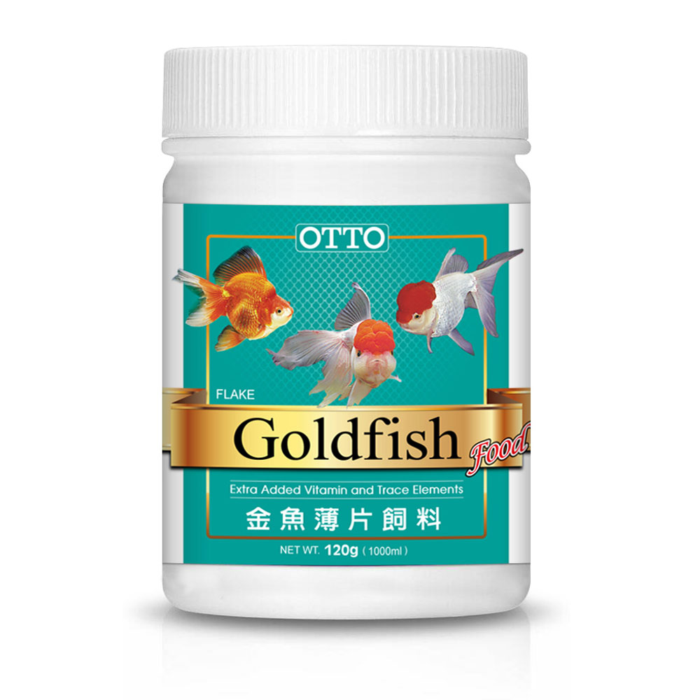 OTTO奧圖 金魚薄片飼料 120g X 2