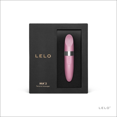 瑞典LELO-MIA 2 米婭二代 USB充電口紅式按摩器-粉 情趣用品/成人用品